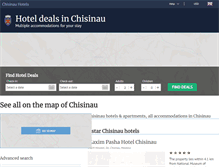 Tablet Screenshot of hotelschisinau.com